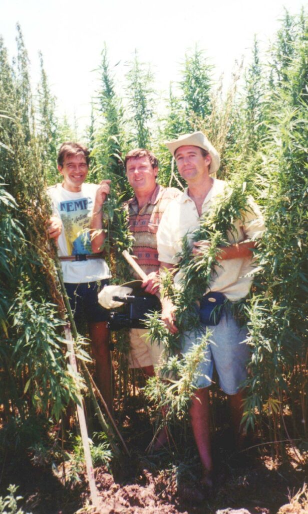 Conrad, Boucher, Martin, hemp field 